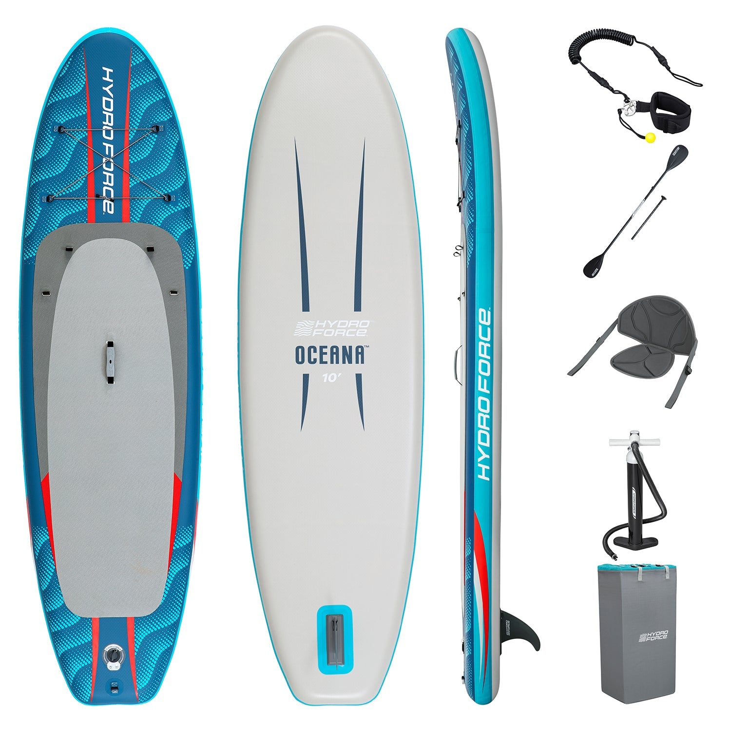 Bestway - Tabla de paddle surf inflable Hydro Force Oceana 3,05 m - BricoandPool