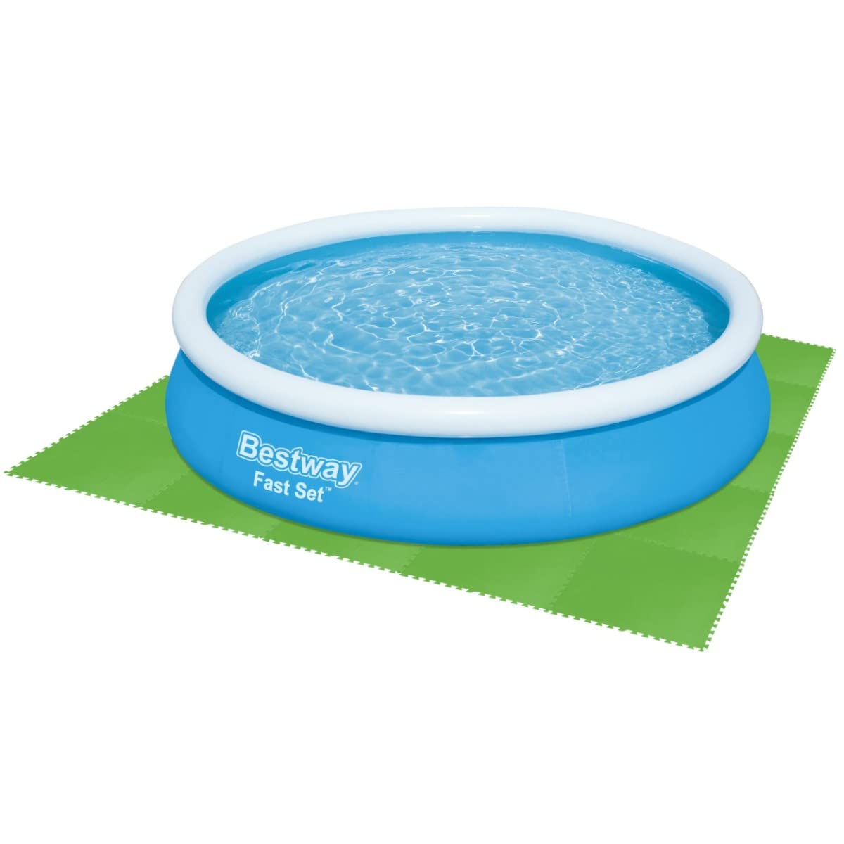 Bestway - Tapiz de suelo Flowclear 78 x 78 cm para piscinas - BricoandPool