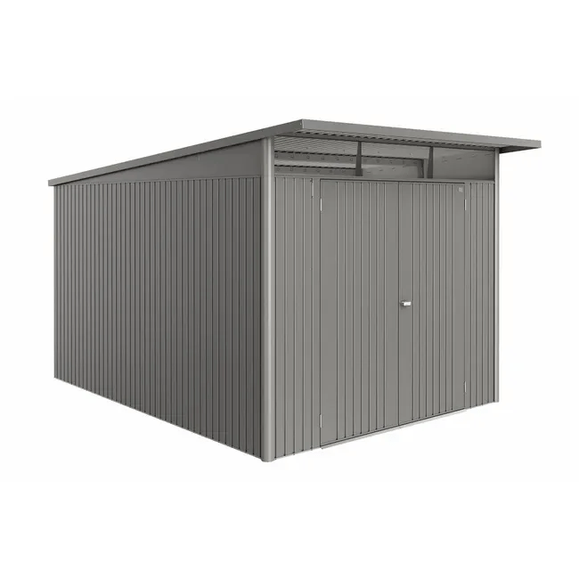 Biohort – AvantGarde Eco Caseta metálica de jardín con techo en atril - BricoandPool