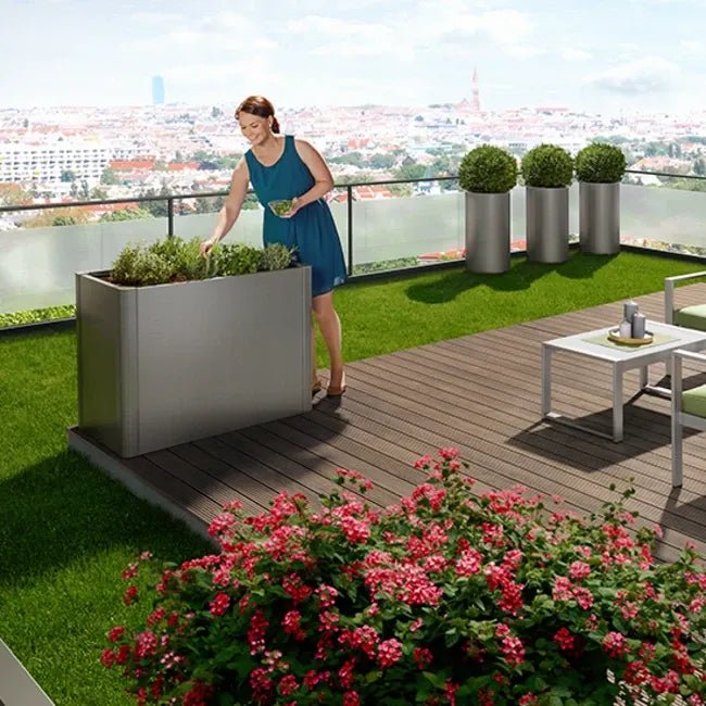 Biohort – Belvedere sistema elevado de cajas de cultivo de metal - BricoandPool