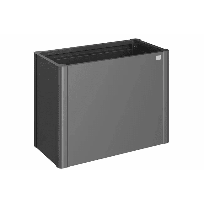 Biohort – Belvedere sistema elevado de cajas de cultivo de metal en Gris oscuro metálico - BricoandPool