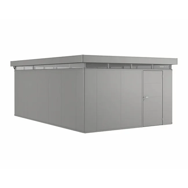 Biohort – CasaNova pérgola de diseño con paredes aislantes - BricoandPool