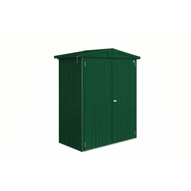 Biohort – Europa Caseta metálica de jardín en color Verde oscuro - BricoandPool