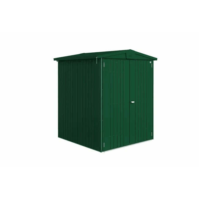 Biohort – Europa Caseta metálica de jardín en color Verde oscuro - BricoandPool