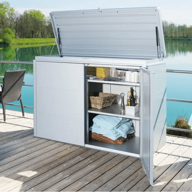 Biohort – HighBoard elegante armario metálico - BricoandPool