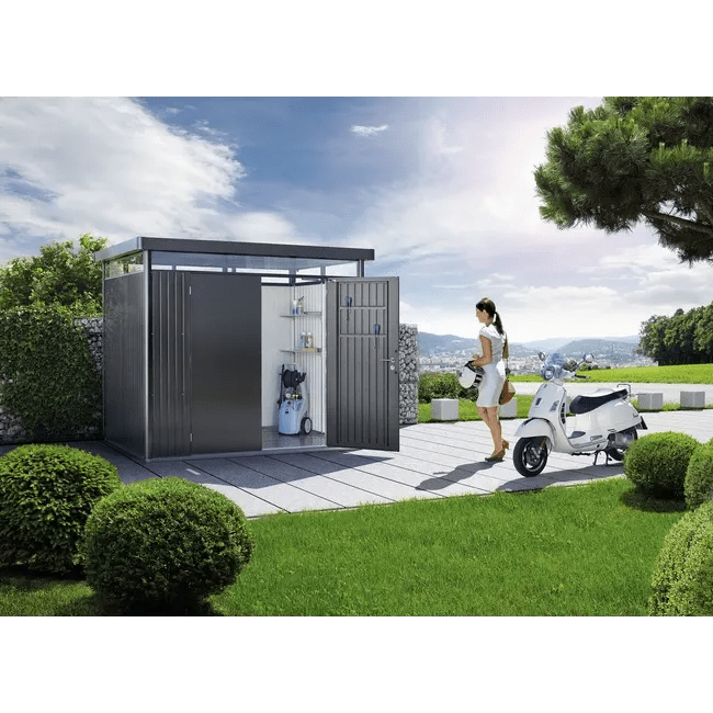 Biohort – HighLine Caseta metálica de jardín - BricoandPool