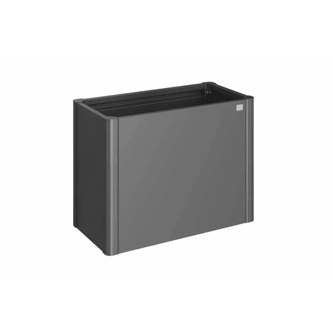 Biohort – Huerto urbano elevado de metal en color Gris oscuro metálico - BricoandPool