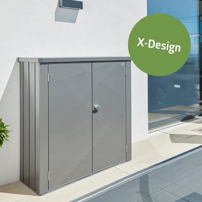 Biohort – Romeo armario de exterior ideal para balcón y terraza - BricoandPool