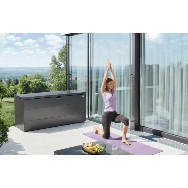 Biohort – StyleBox baúl metálico de diseño para exterior - BricoandPool