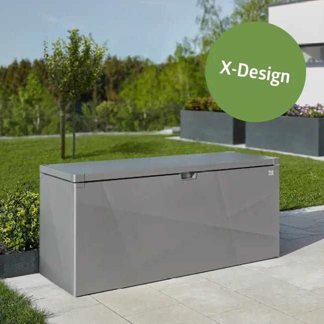 Biohort – StyleBox baúl metálico de diseño para exterior - BricoandPool