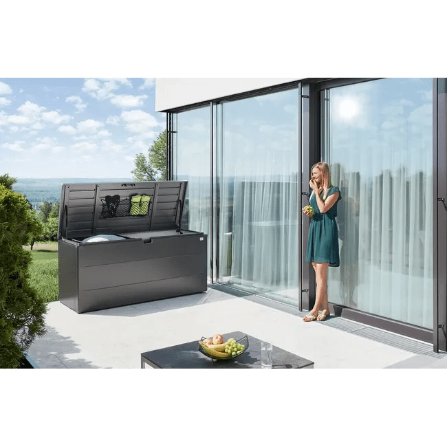 Biohort – StyleBox baúl metálico de diseño para exterior - BricoandPool