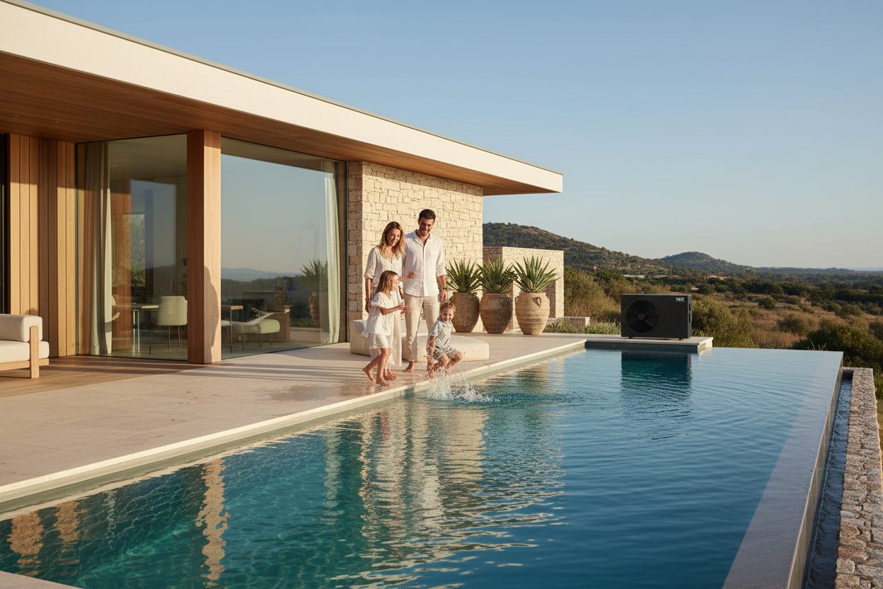 Bomba de calor de piscina Full Inverter Wifi Nix - BricoandPool