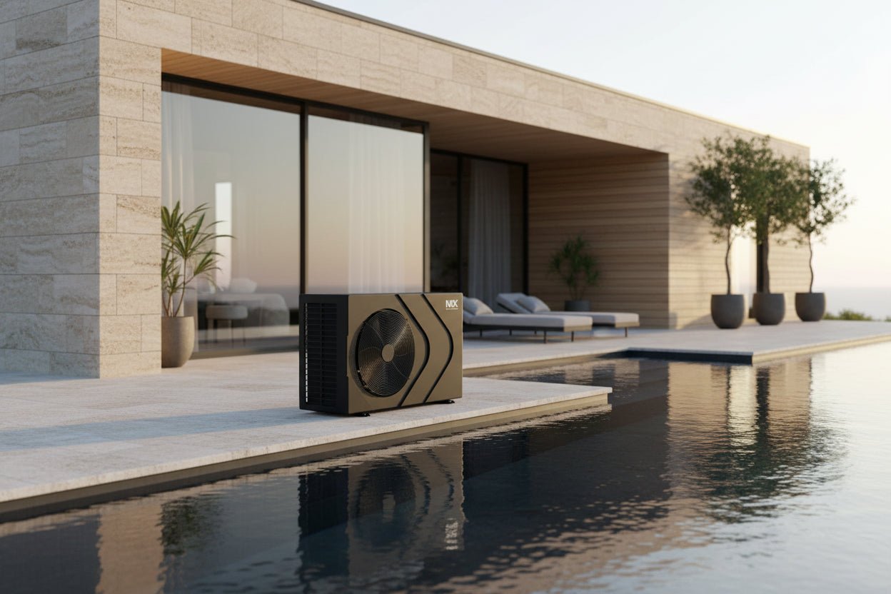 Bomba de calor de piscina Full Inverter Wifi Nix - BricoandPool