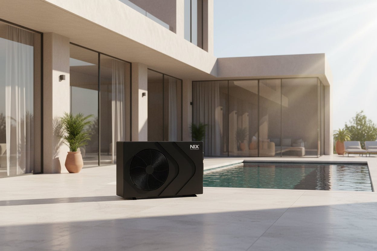 Bomba de calor de piscina Full Inverter Wifi Nix - BricoandPool