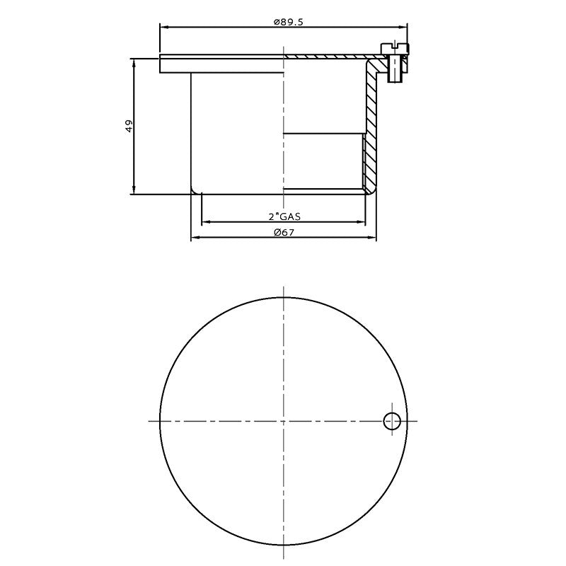 Boquilla aspiración con tapa deslizante AstralPool - BricoandPool