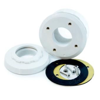 Boquilla de aspiración liner y poliester tapa ABS QP (6 Unidades). - BricoandPool