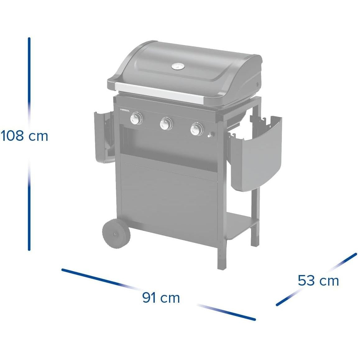 Campingaz - Barbacoa Compact 3 L - BricoandPool
