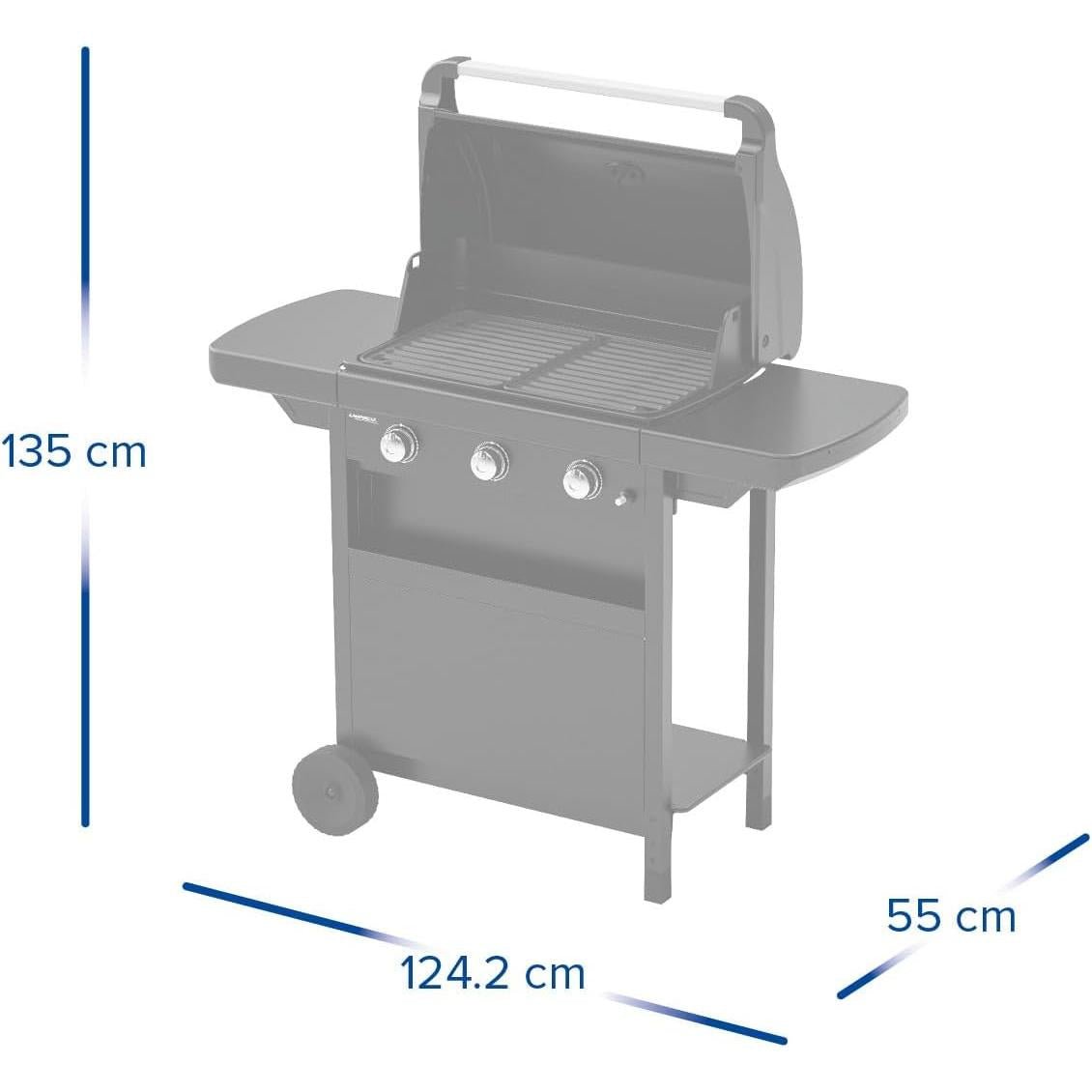 Campingaz - Barbacoa Compact 3 L - BricoandPool