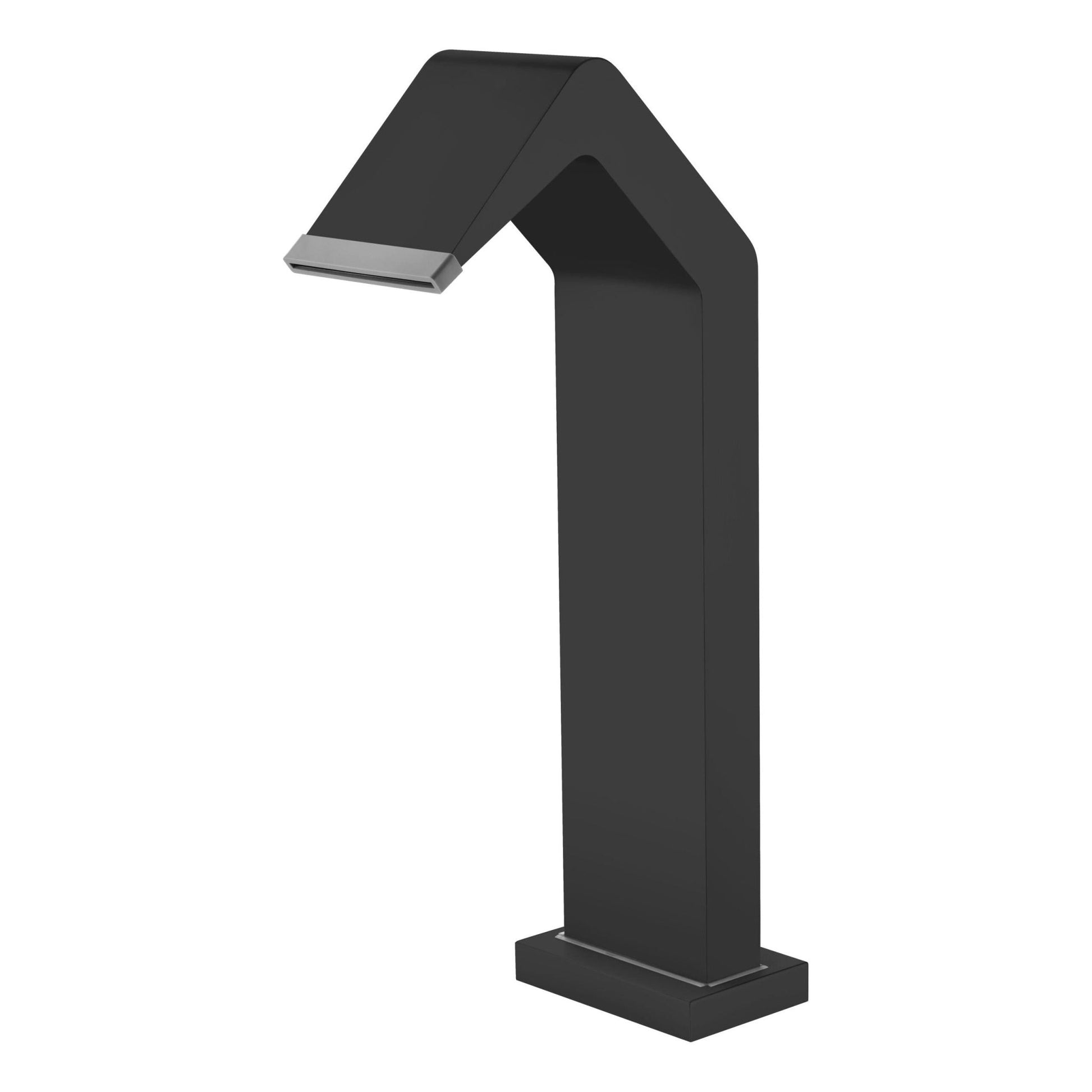 Cascada de agua para piscina 15cm NIÁGARA Negro mate - BricoandPool