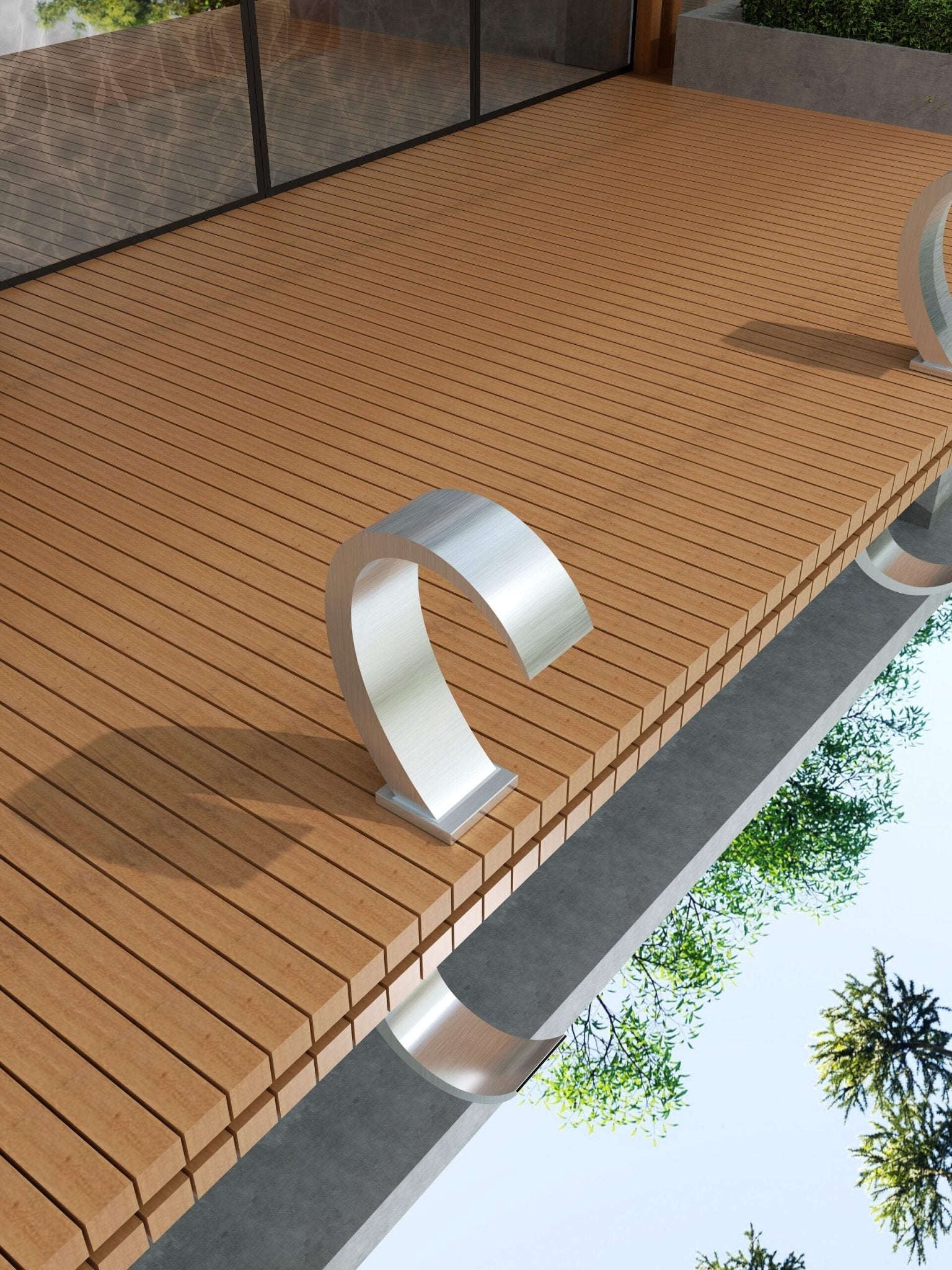 Cascada de agua para piscina 20cm IGUAZÚ - BricoandPool