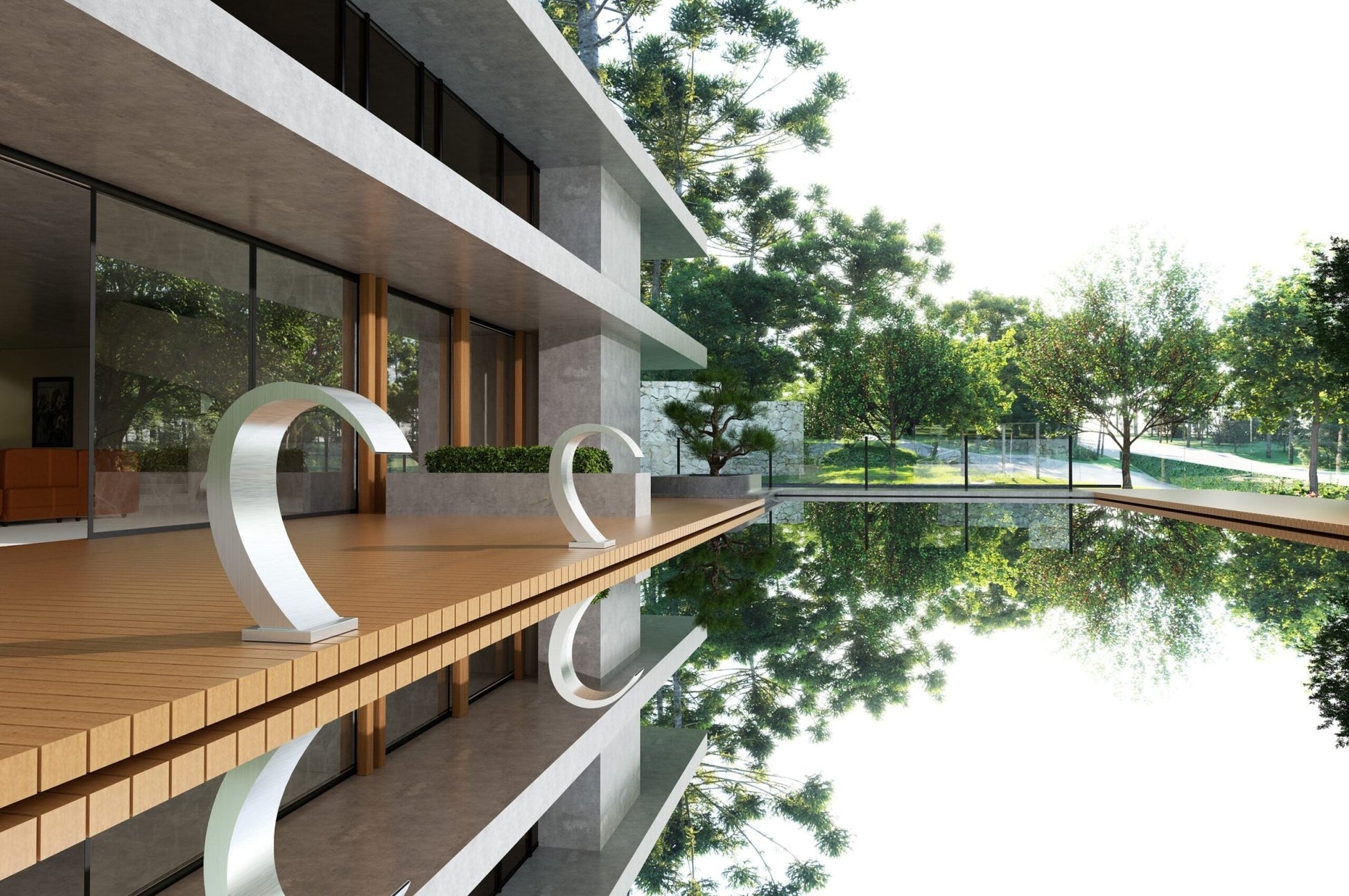 Cascada de agua para piscina 20cm IGUAZÚ - BricoandPool