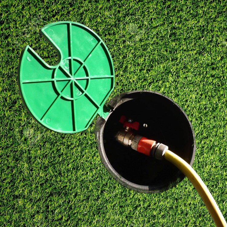 Cepex - Arqueta circular con válvula para manguera - BricoandPool