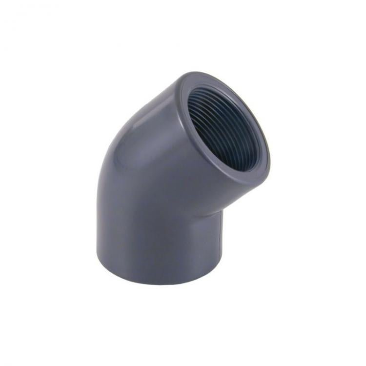 Cepex - Codo 45º PVC roscar hembra - BricoandPool