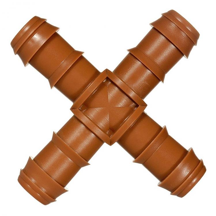 Cepex - Cruz 16 mm. de diámetro riego por goteo (bolsa 50 uds) - BricoandPool