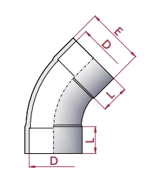 Cepex - Curva 45º PVC encolar hembra - BricoandPool