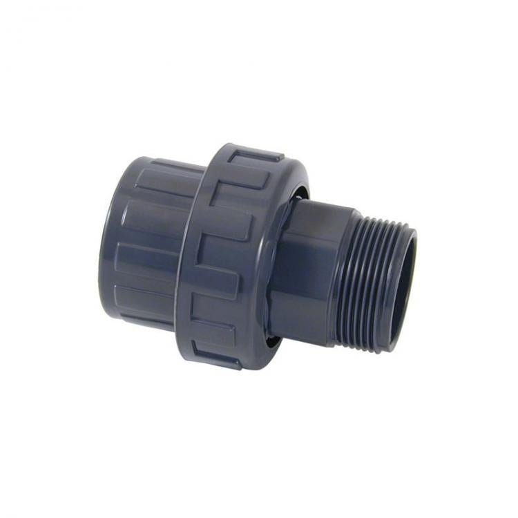 Cepex - Enlace m/h 3 piezas PVC roscar hembra y macho - BricoandPool