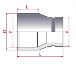 Cepex - Manguito PVC brida ranurada Victaulic Style 75 encolar hembra - BricoandPool