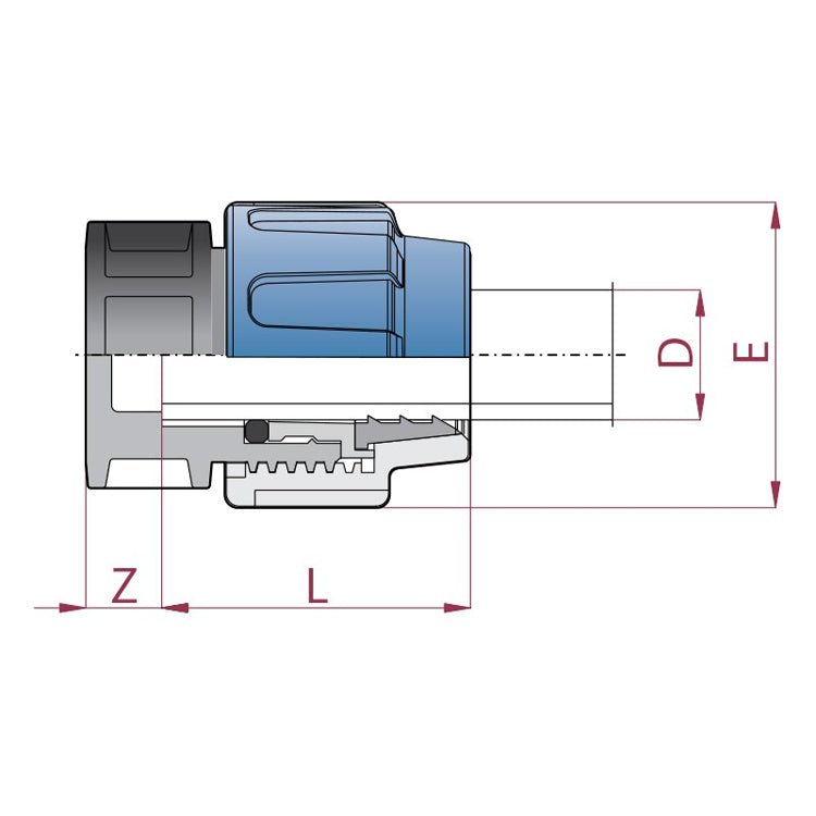 Cepex - Tapón polietileno final - BricoandPool