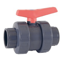 Cepex - Válvula de bola Standard PVC - U PTFE - EPDM roscar hembra - BricoandPool