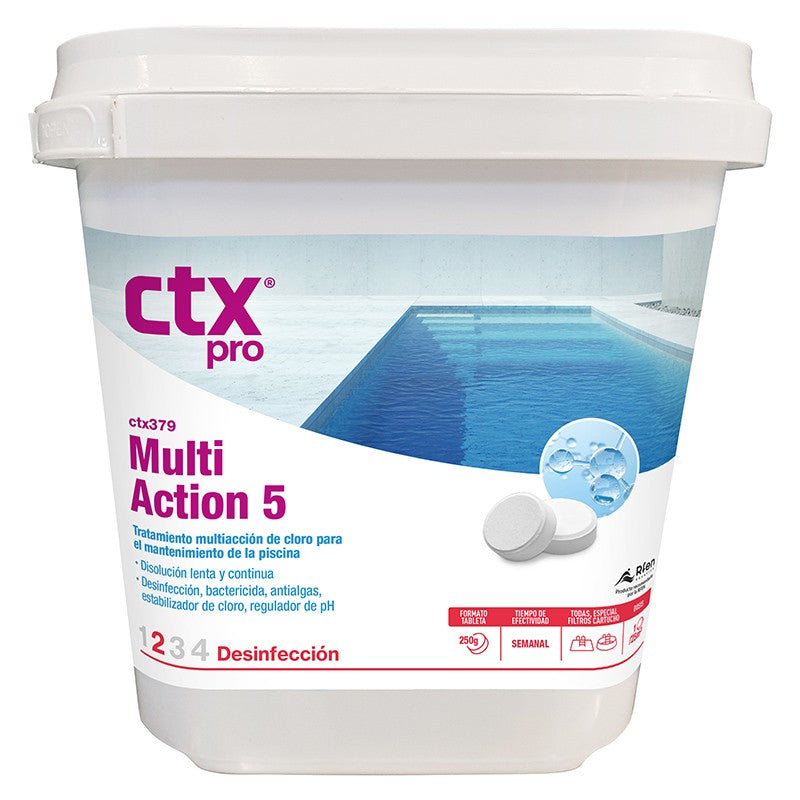 Multiaction 5 speciálních filtrů kazety v tabletách 250g CTX-379