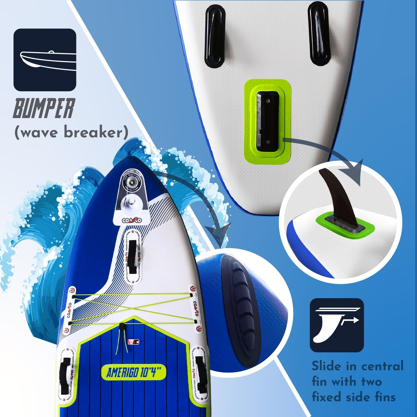 Coasto Amerigo 10'4 - BricoandPool