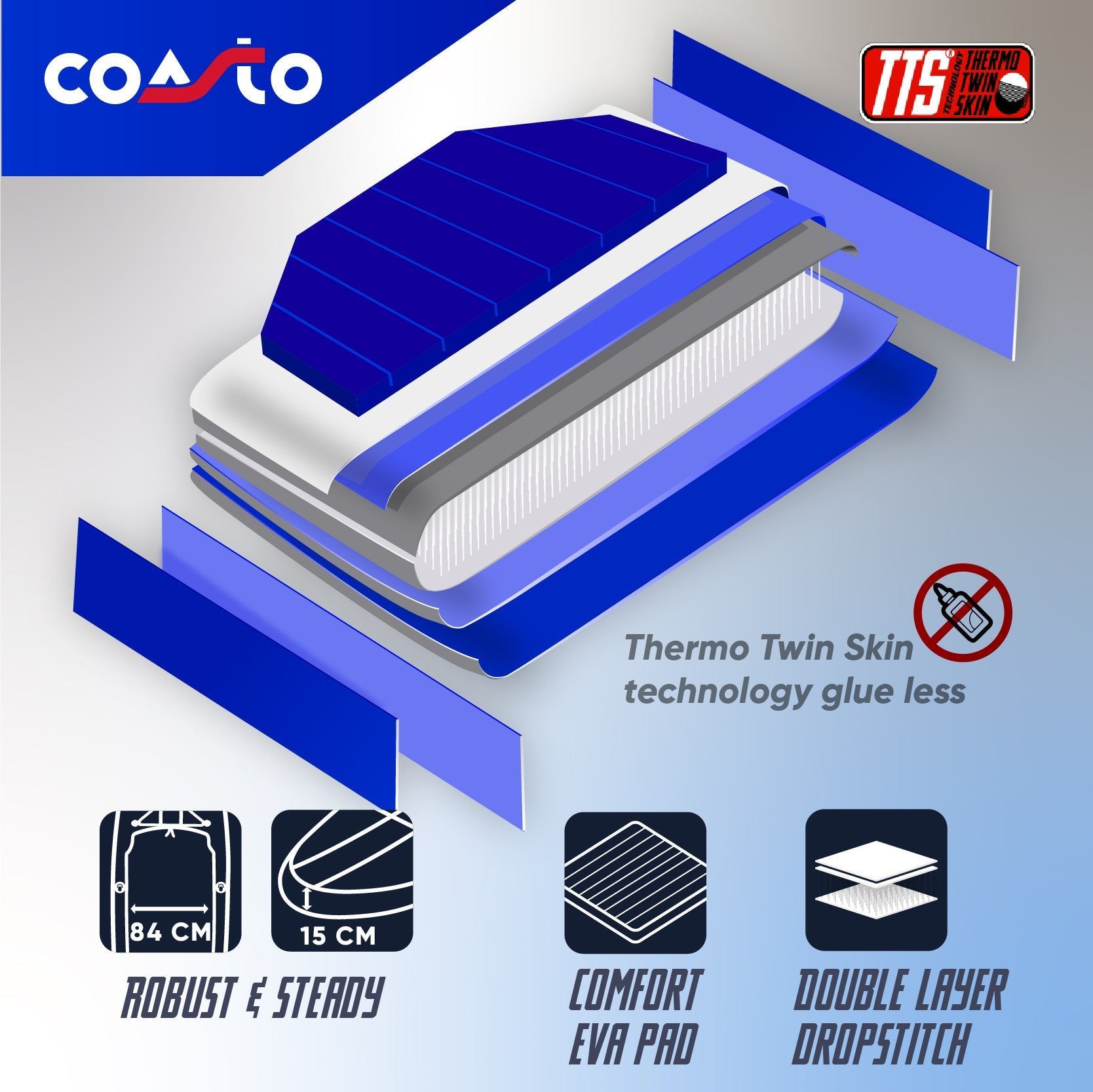 Coasto Amerigo 10'4 - BricoandPool