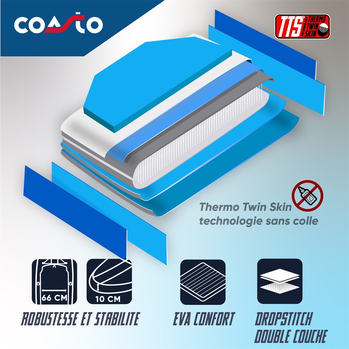 Coasto Gancho 7'5 - BricoandPool