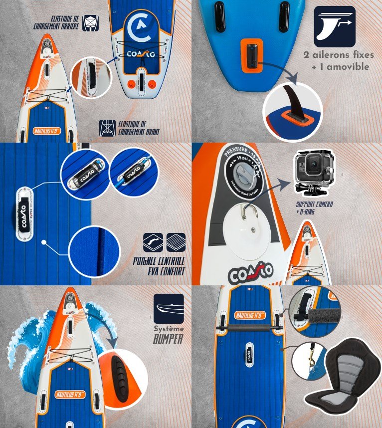 Coasto Nautilus 11'8 - BricoandPool