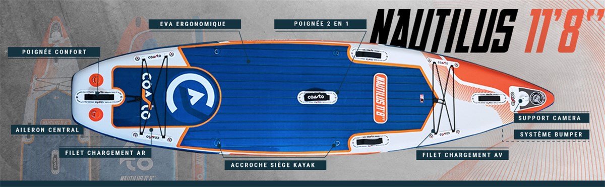 Coasto Nautilus 11'8 DC - BricoandPool