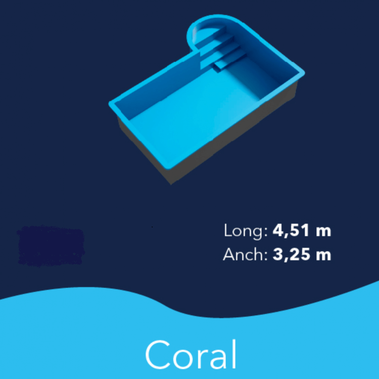 Thermal coverage compatible with coral polystsur