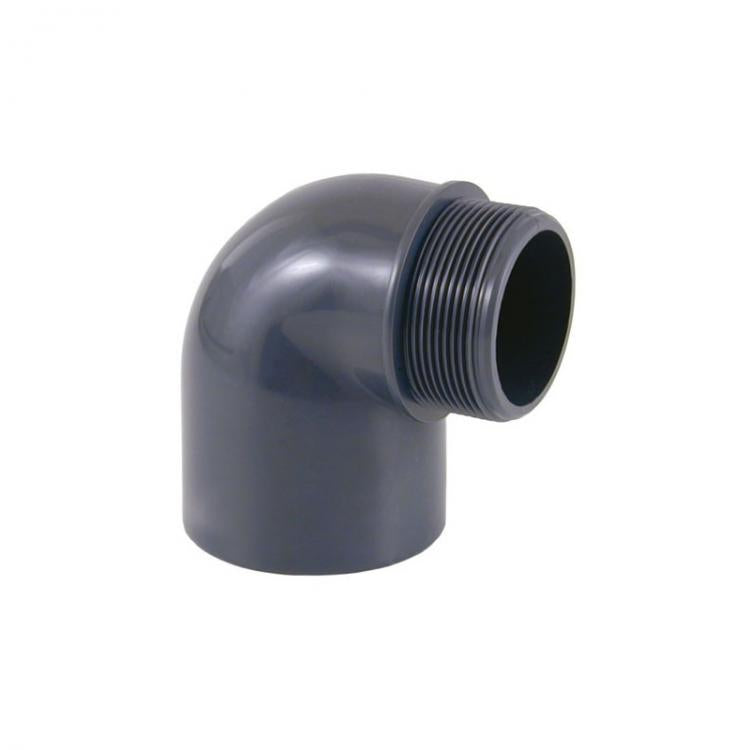 CEPEX - 90º PVC Eacco agus Macho Tosque