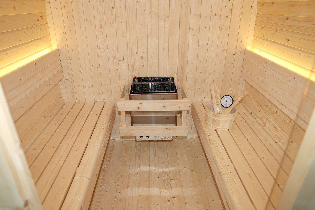 Sauna Exterior Jardín 4-5 Personas