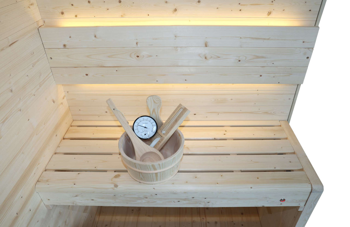 Finse sauna voor thuis voor 2-3 personen