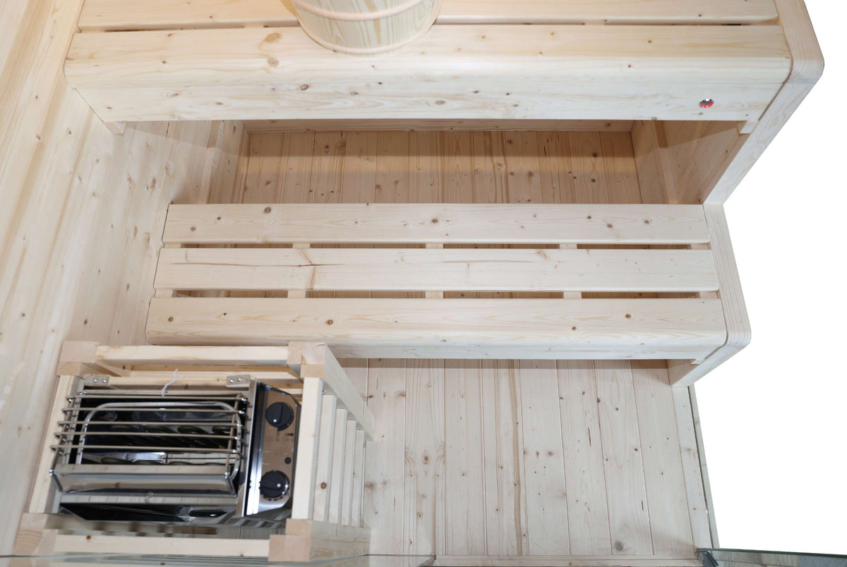 Finse sauna voor thuis voor 2-3 personen