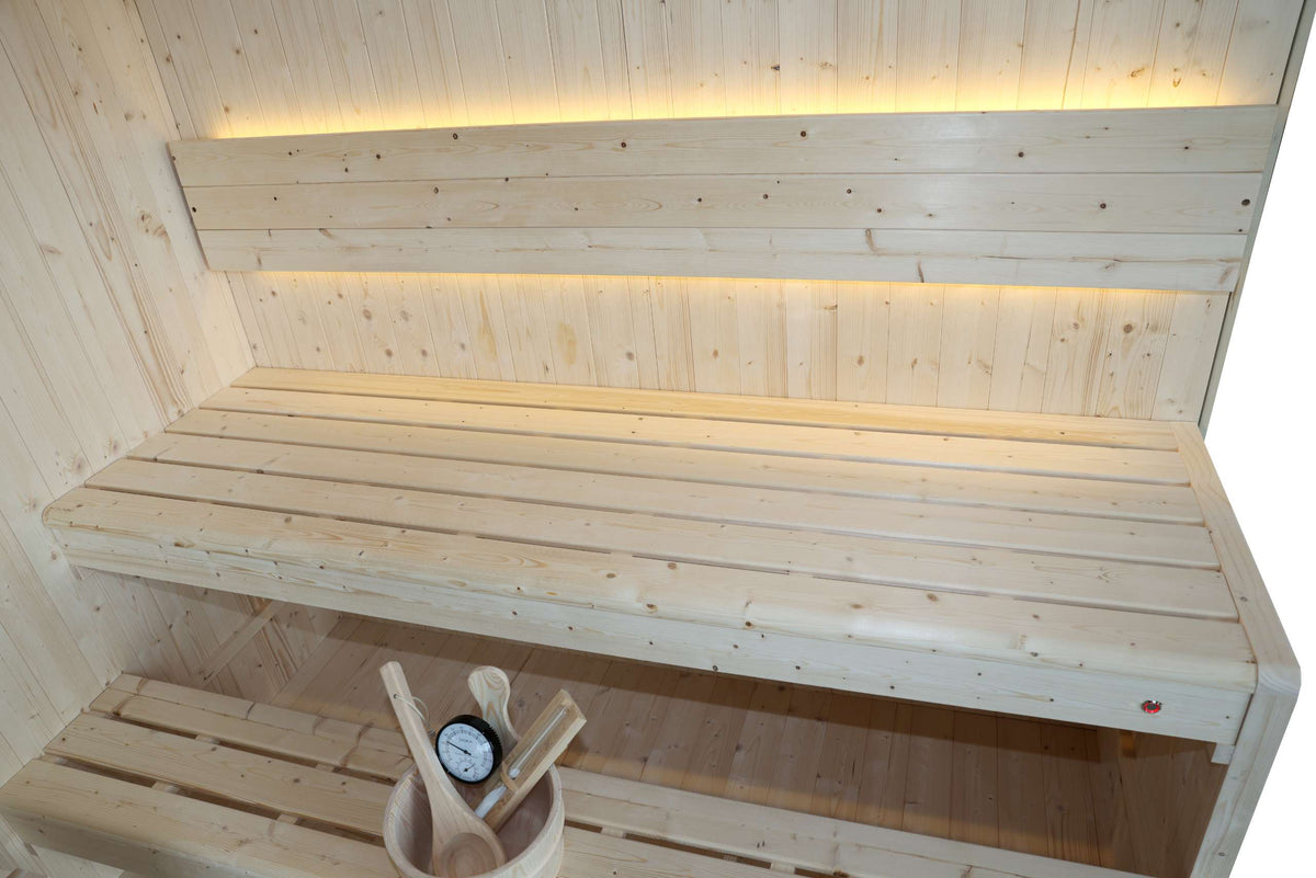 Sauna finlandese da interno per 4-5 persone