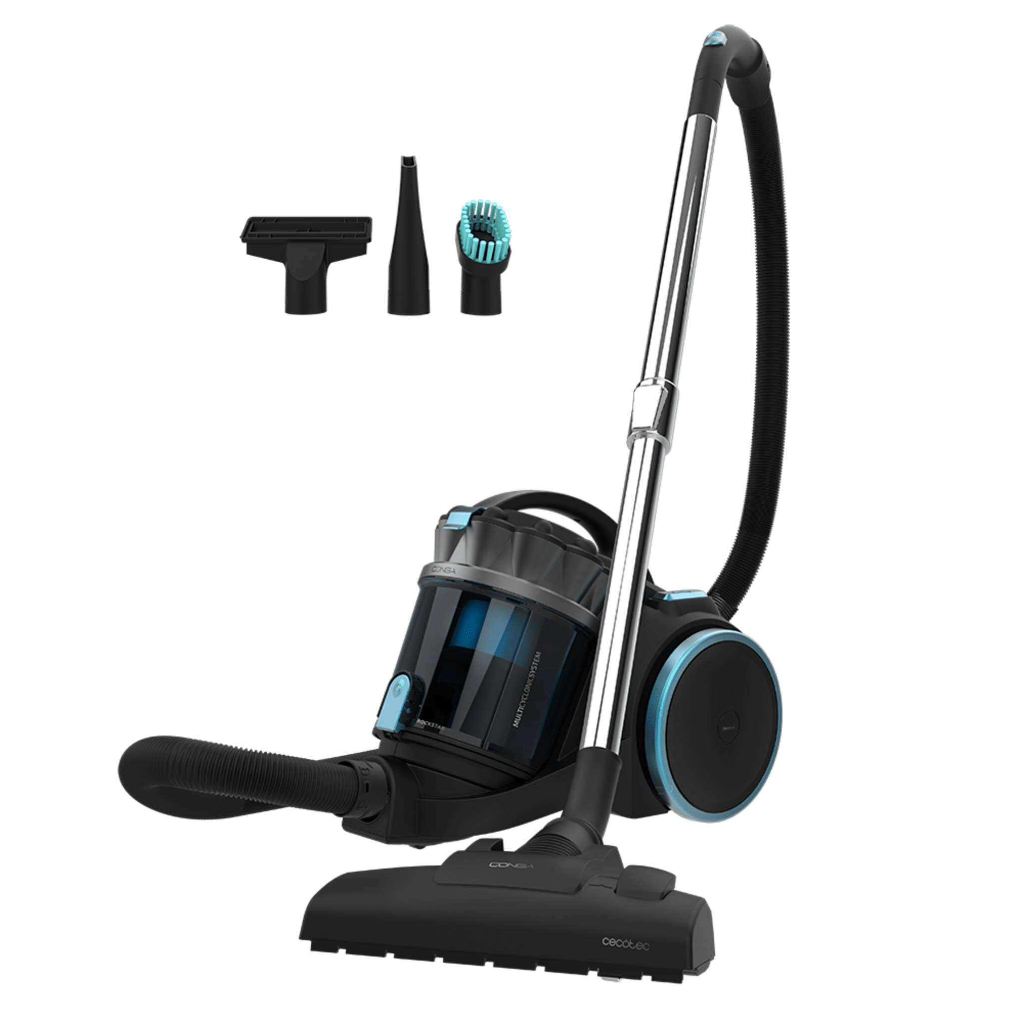 Cecotec Aspirateur Conga Rockstar Multicyclonique XXL Puissance 800 W Aspiration 20 kPa
