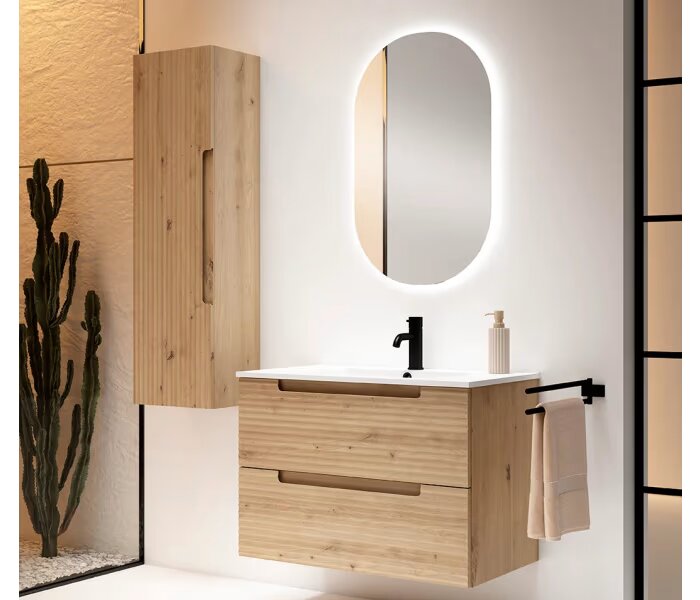 VISOBATH KYOTO JAPANDI BATHROOM SET 2 drawers, suspended with sink