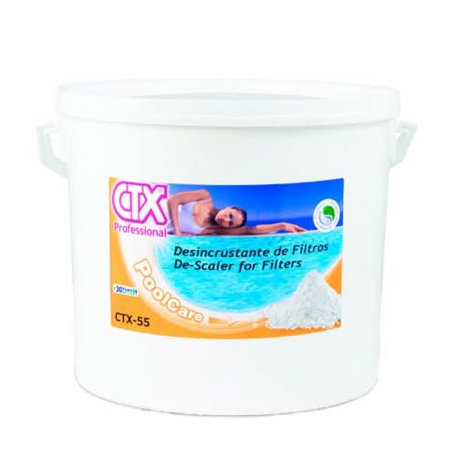 CTX - Desincrustante sólido de filtros CTX - 55 15 kg - BricoandPool