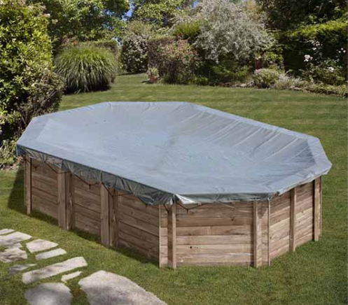 Gre - Oval winter cover 580 g/m² 696x497 cm