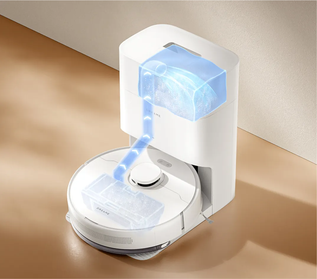 Dreame – D10 Plus Gen 2 Robot aspirador con autovaciado para hogar